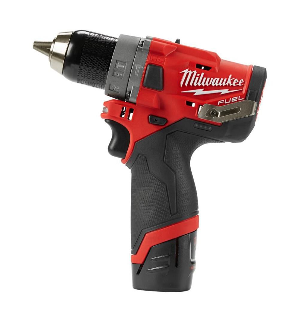 Milwaukee M12 FUEL 1/2 in. Hammer Drill 1 Battery Kit 2504-21 from Milwaukee