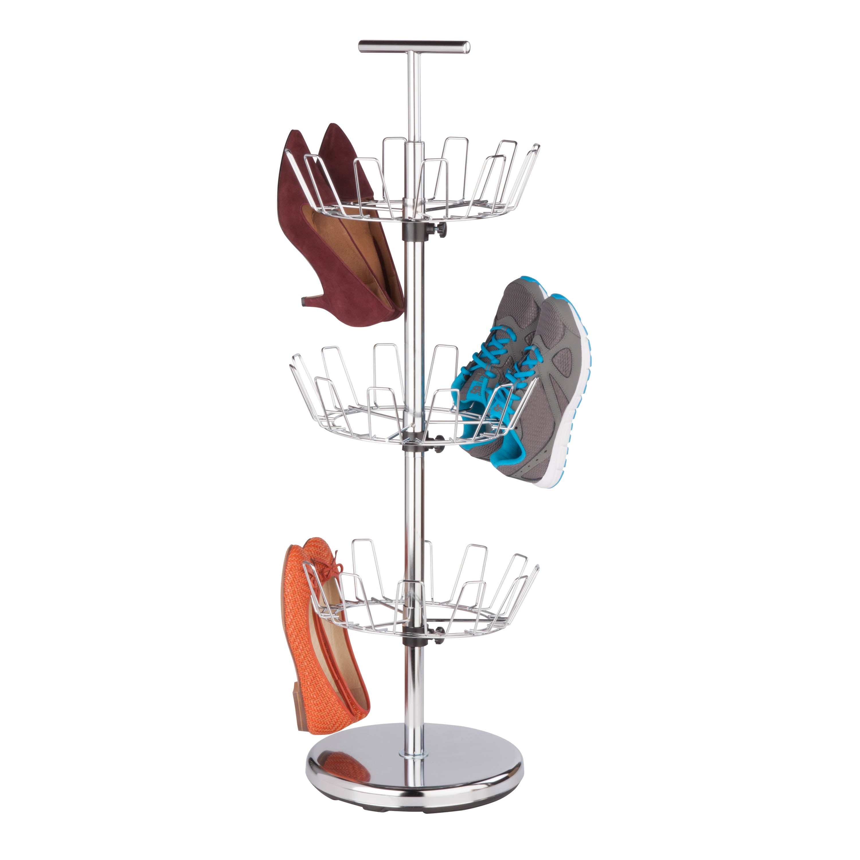 Honey Can Do 3 Tier Chrome Shoe Tree