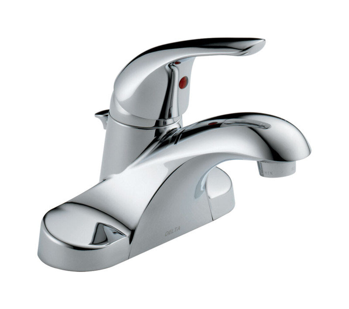 LAV FAUCET 1H CHRM W/PU