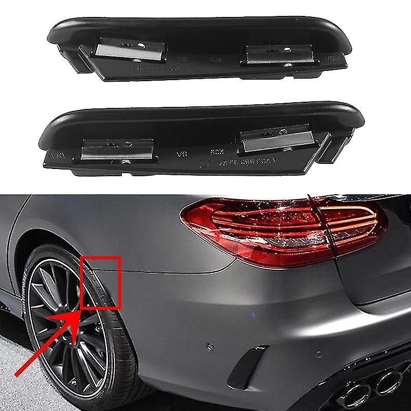 Car Fender Extension Wheel Eyebrow Protector Lip For Mercedes S205 W205 C200 C250 C300 C43 S213 E20