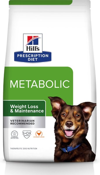 Hill's Prescription Diet Metabolic Chicken Flavor Dry Dog Food