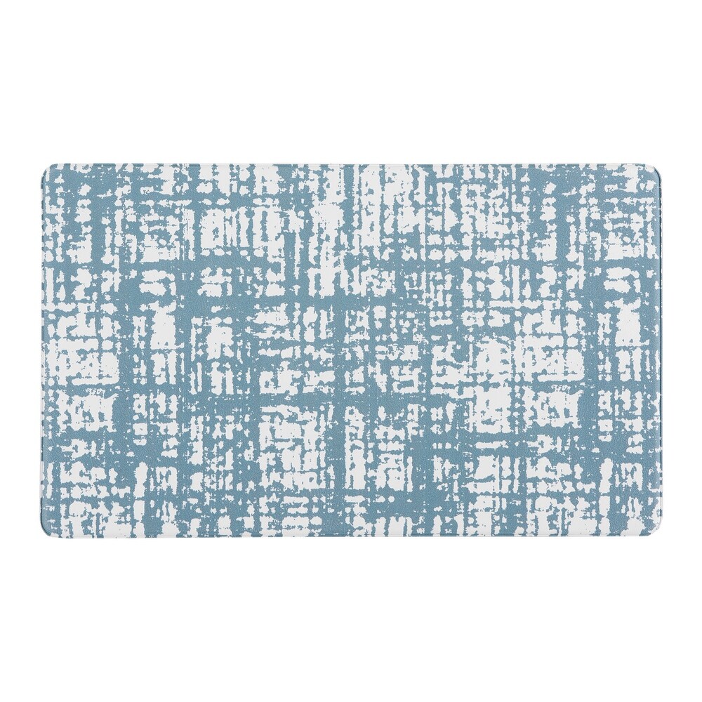 World Rug Gallery Contemporary Abstract Anti Fatigue Standing Mat