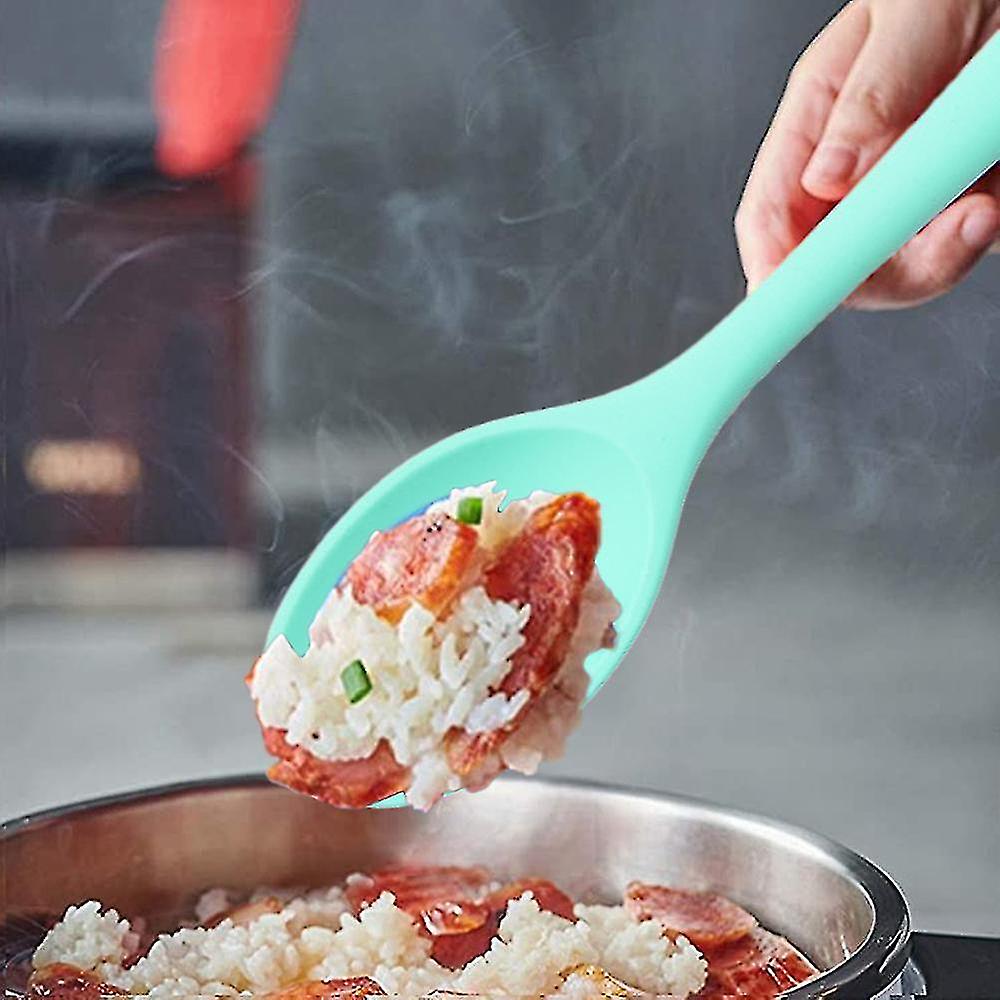 Silicone Mini Kitchen Utensils Set Of 2 Small Kitchen Tools Nonstick Cookware With Hanging Hole