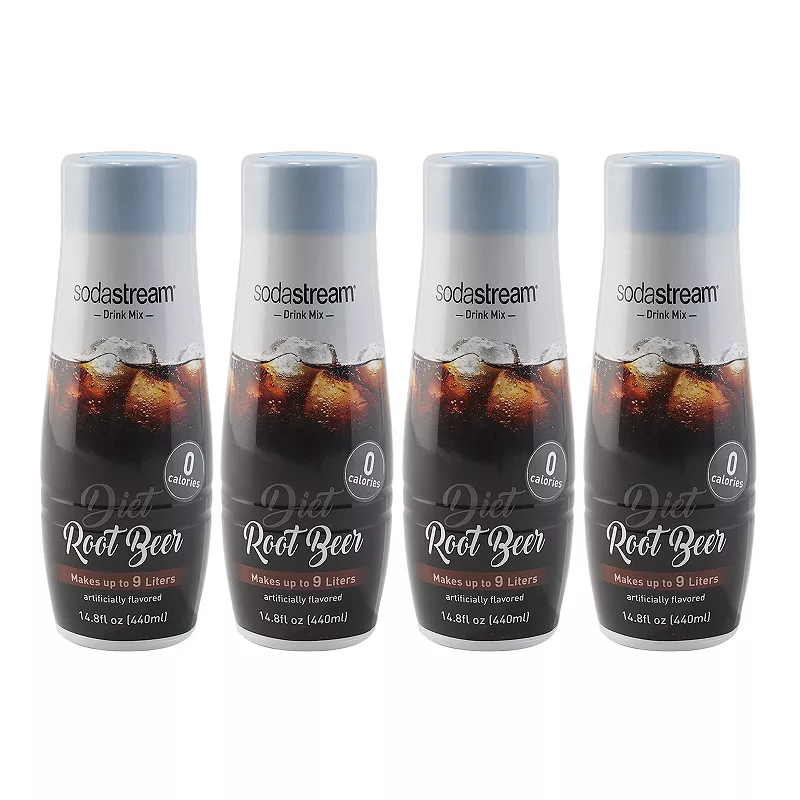 SodaStream Diet Root Beer 14.8-oz. Sparkling Drink Mix - 4-pk