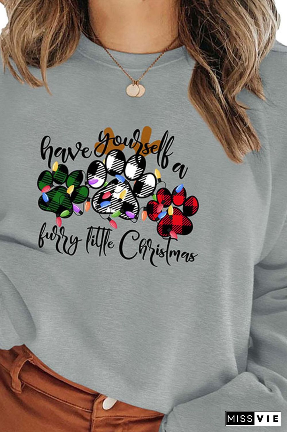 Have Yourself A Merry Little Christmas Classic Crew Sweatshirt Wholesale