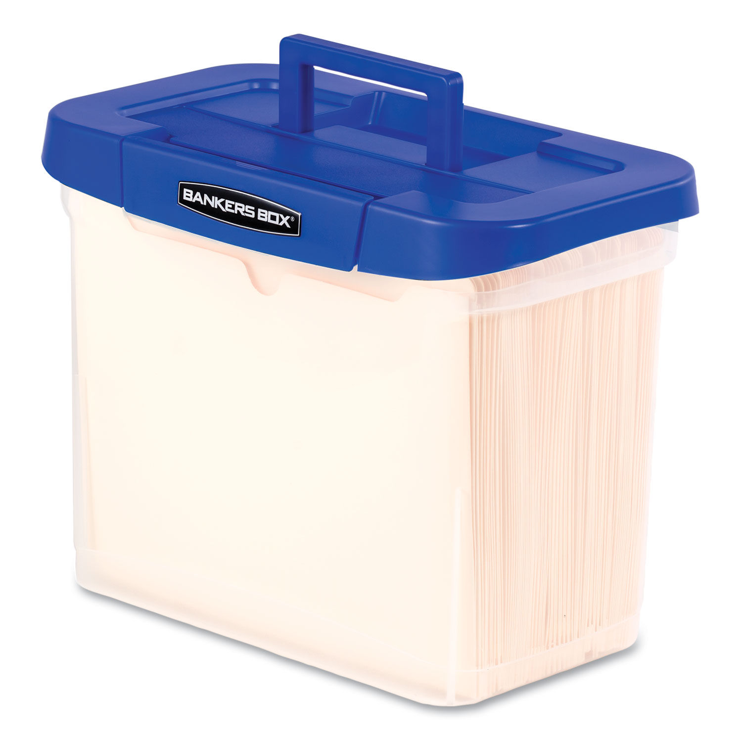 Heavy-Duty Portable File Box by Bankers Boxandreg; FEL0086301