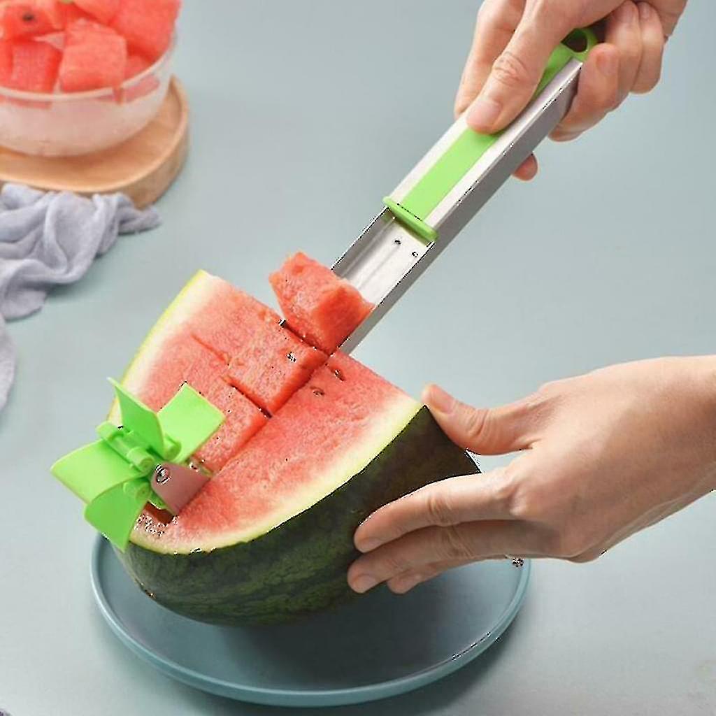 Watermelon Slicing Knife Pliers Pitting Fruit Melon Stainless Steel