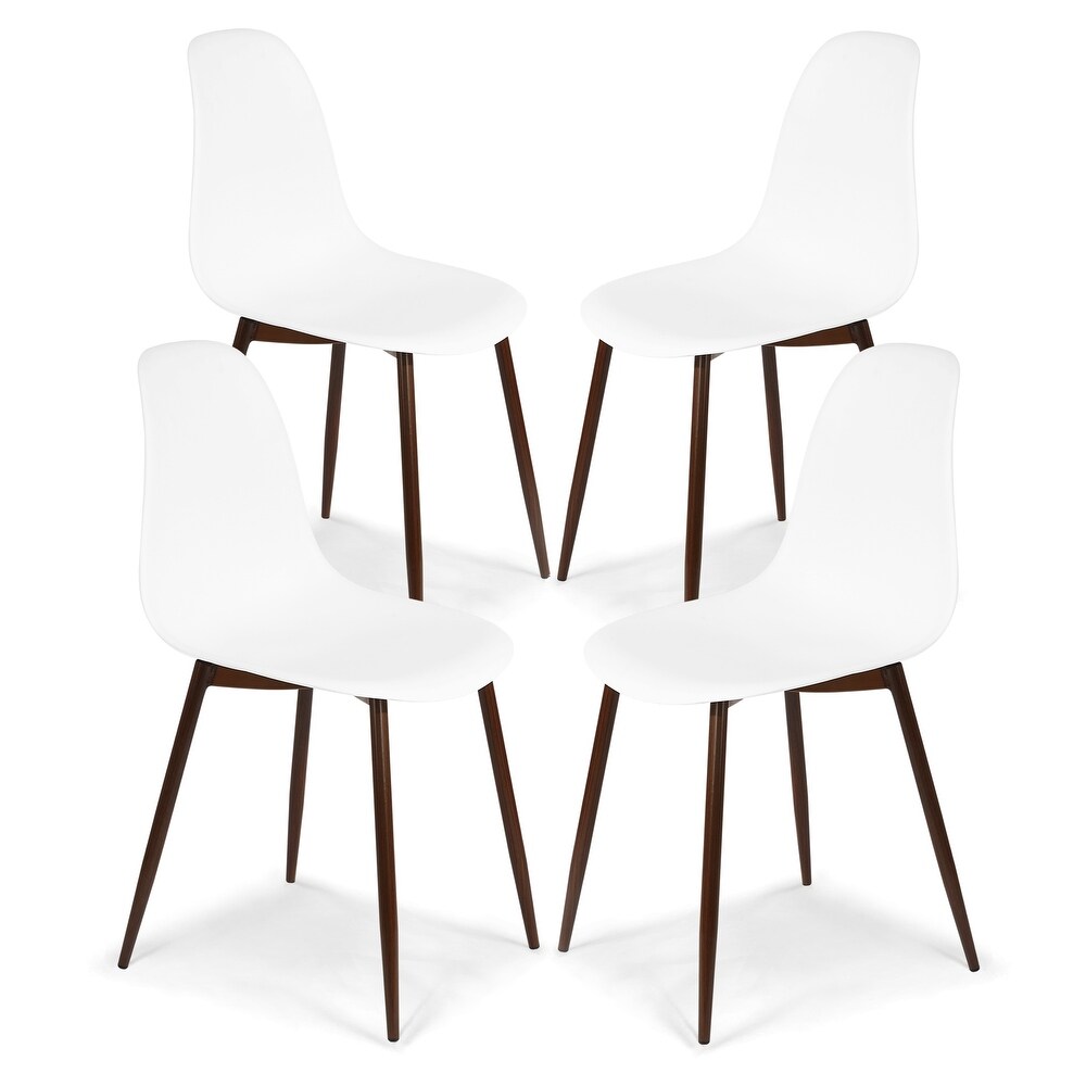 Edgemod Landon Sculpted Dining Chair (Set of 4)