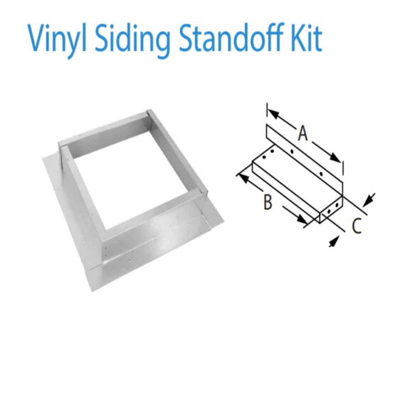 DuraVent SD 58DVA VSK Vinyl Siding Standoff Kit