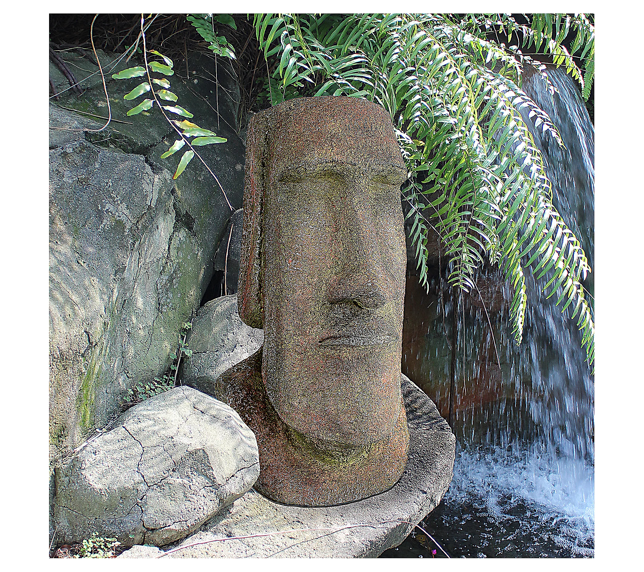 Design Toscano Easter Island Moai Head Statue - Medium