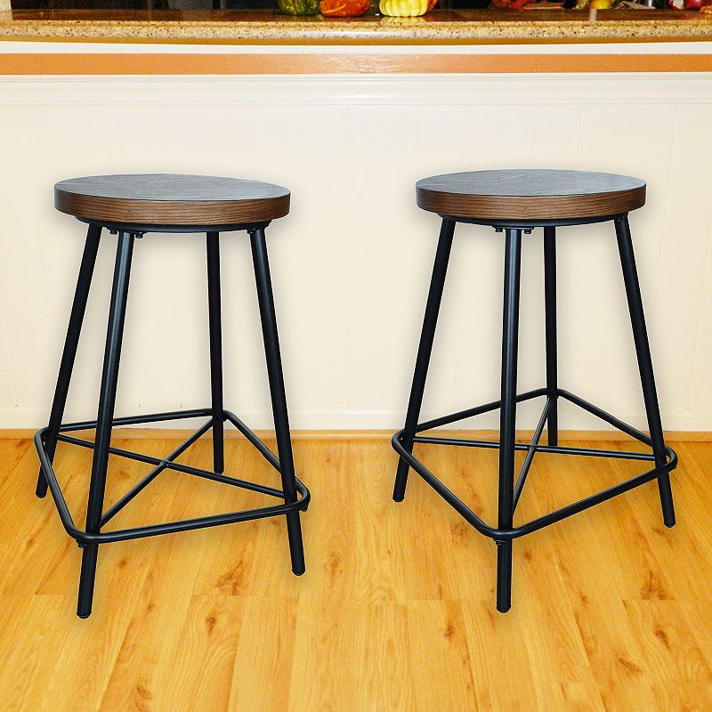 Illona 24 In. Stool Set of 2