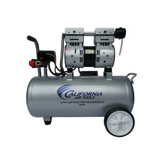 California Air Tools 8.0 Gal. 1.0 HP Aluminum Air Tank Ultra-Quiet and Oil-Free Portable Electric Lightweight Air Compressor 8010A