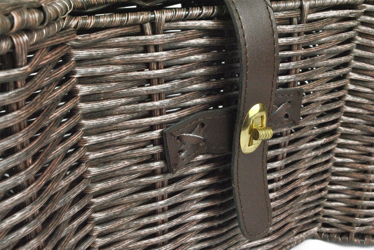 Bone Dry Bone-Shaped Wicker Storage Basket