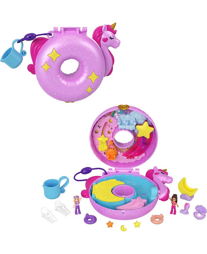 Polly Pocket Sparkle Cove Adventure Unicorn Floatie Compact