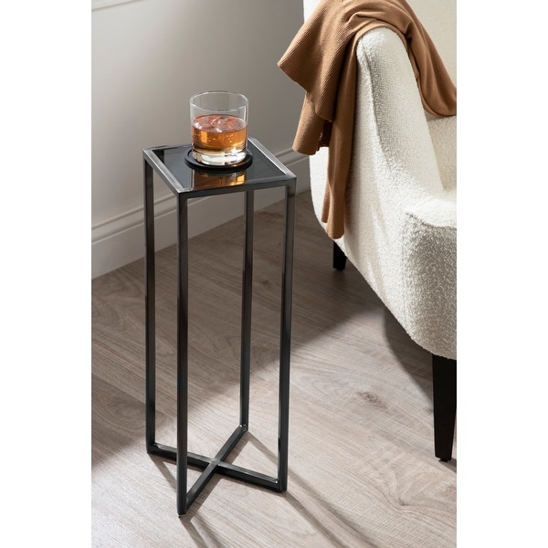 Kate and Laurel Jaspur Square Metal End Table