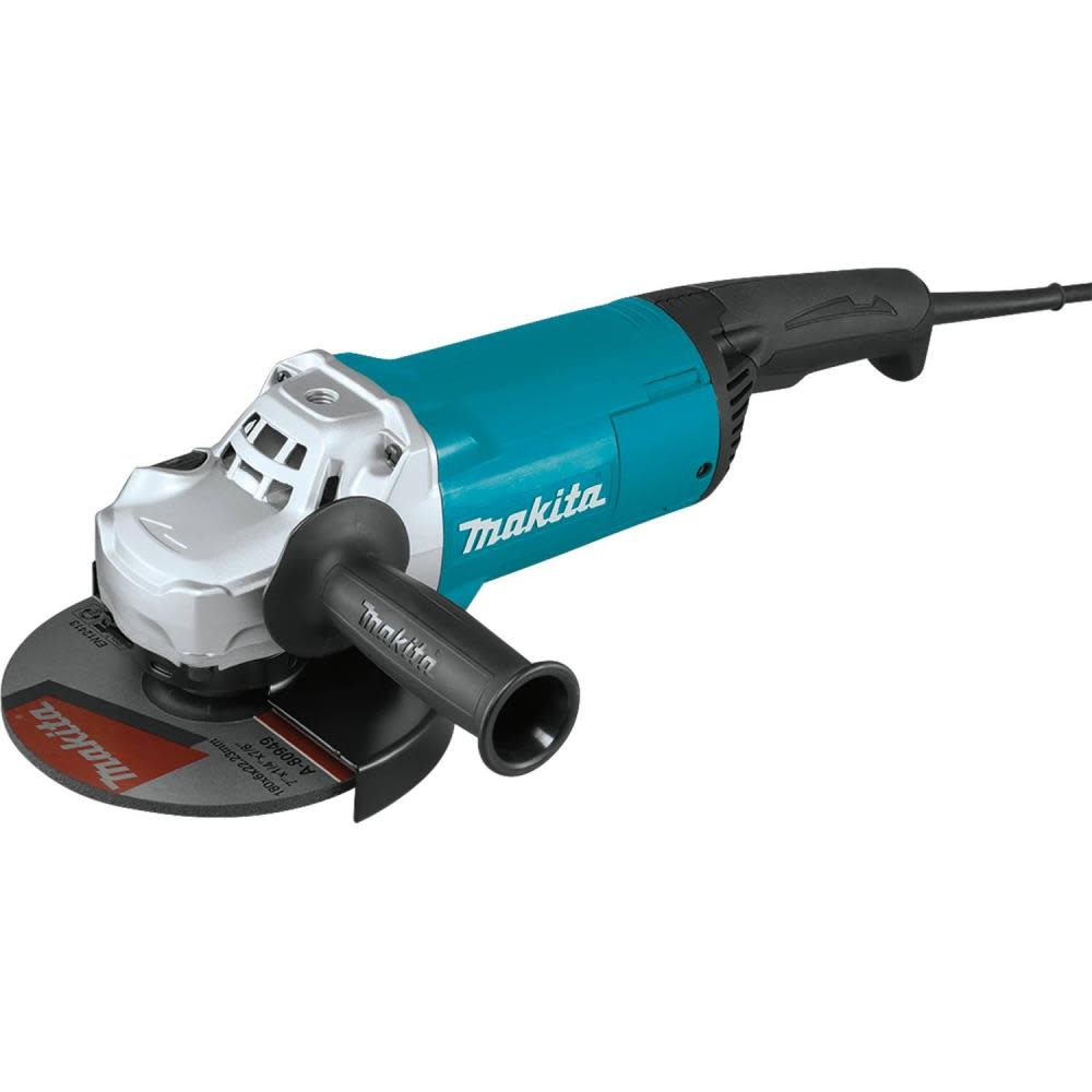 7 In. SJS?II Angle Grinder， with No Lock-On Switch