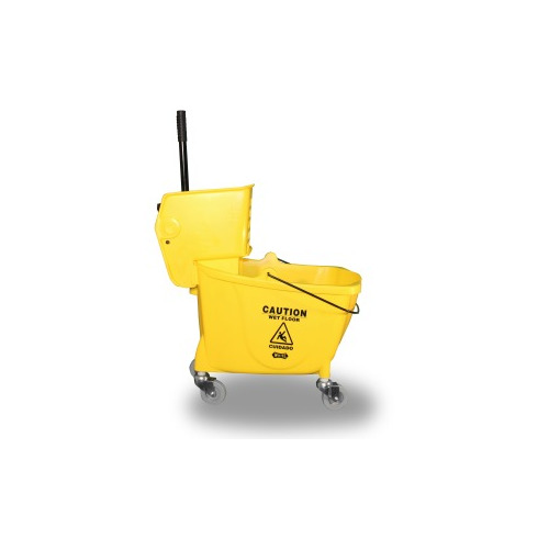 Genuine Joe 35 QT Side Press Mop Bucket Wringer Combo  GJO02347