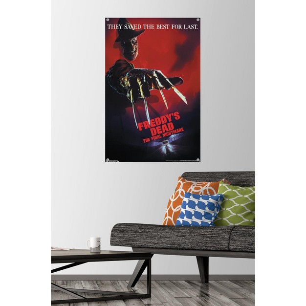 Trends International A Nightmare On Elm Street Freddy x27 s Dead Unframed Wall Poster Prints