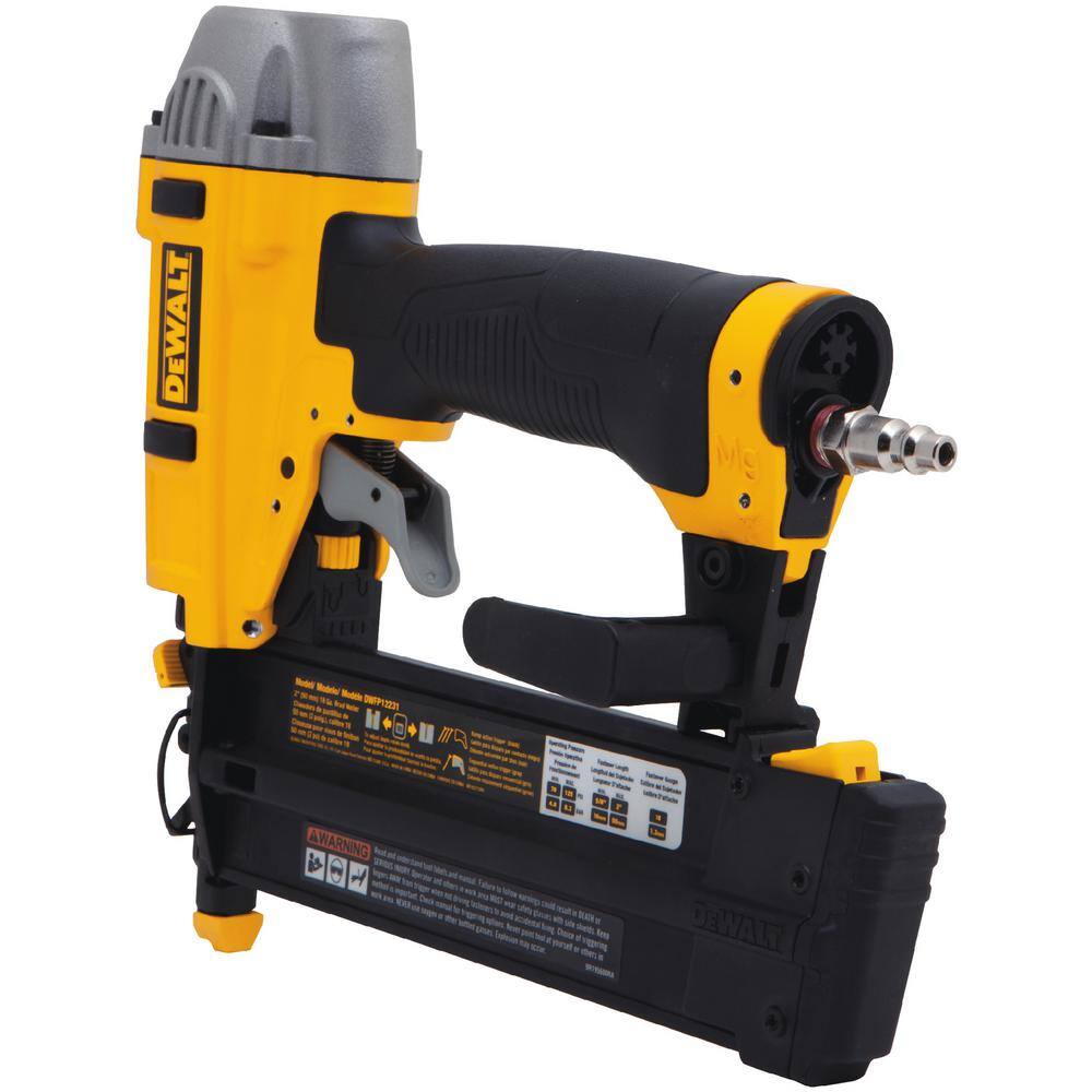 DW Pneumatic 18-Gauge 2 in. Brad Nailer Kit and 50 ft. x 14 in. Air Hose DWFP12231DWFP1450D