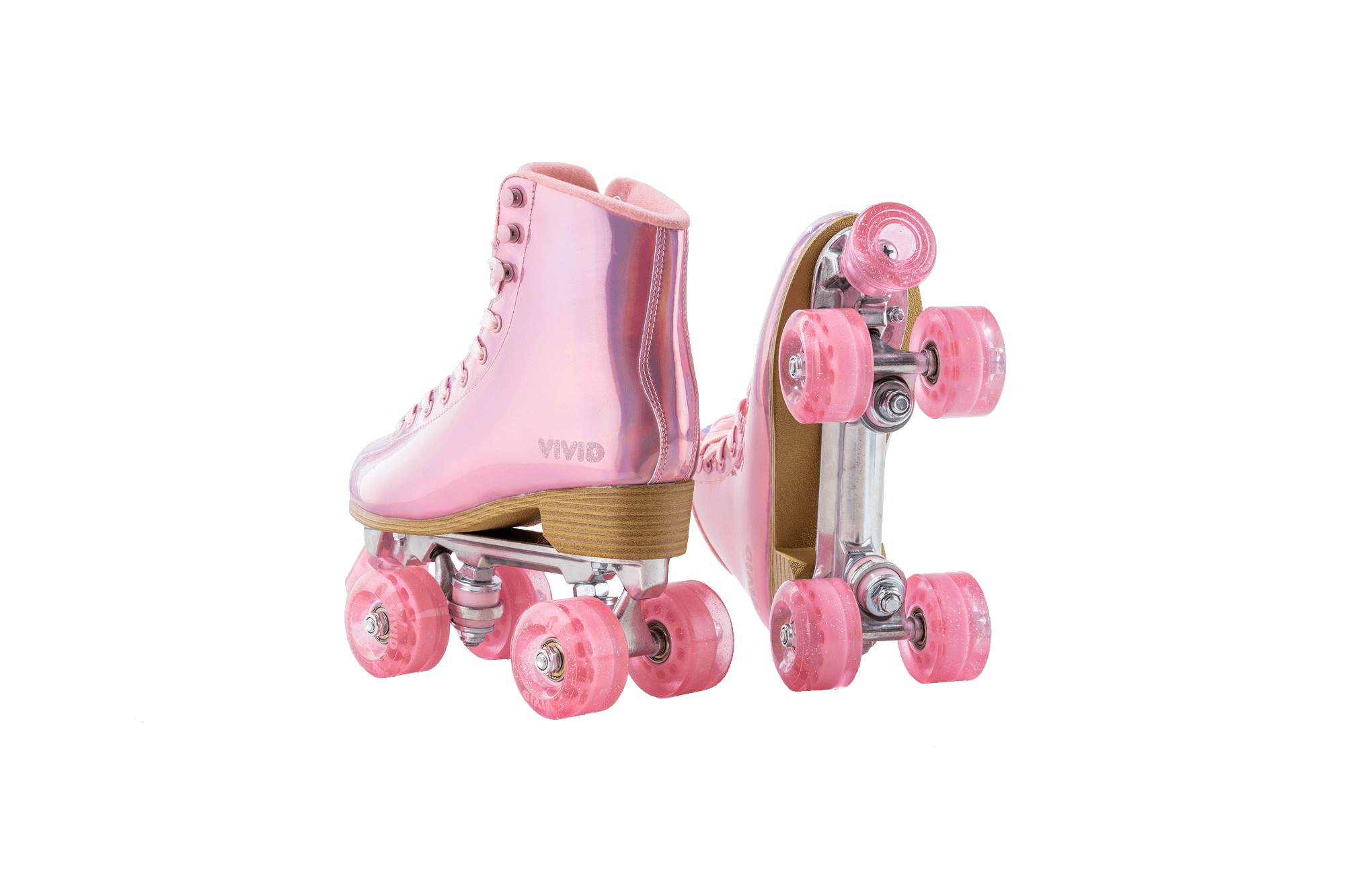 Pink Prisma Roller Skates