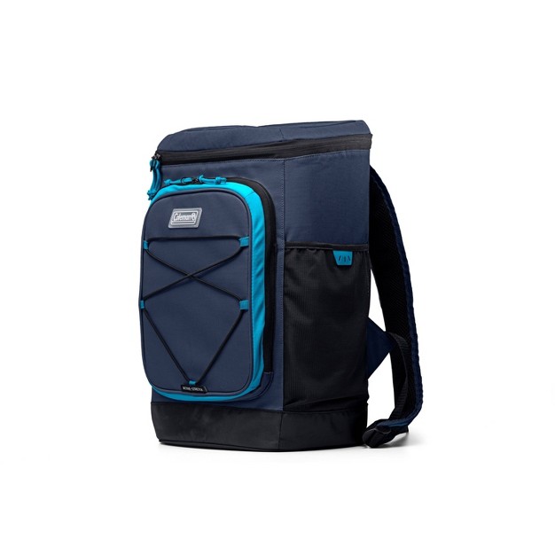 Coleman Xpand 21qt Soft Cooler Backpack Blue