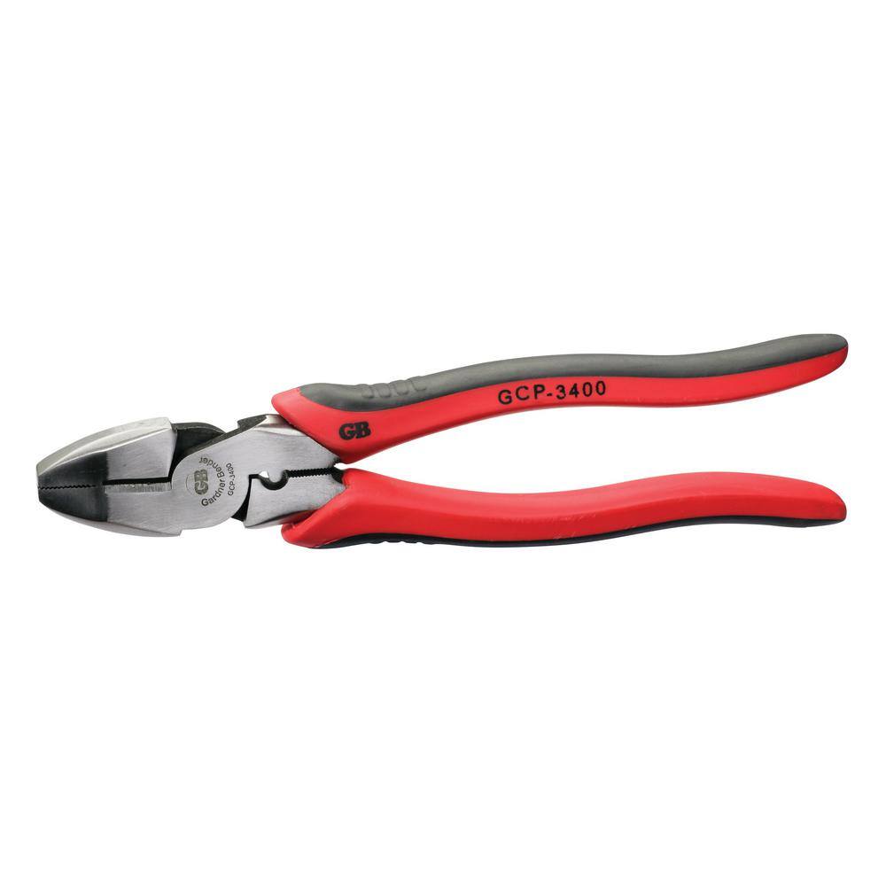 Gardner Bender High Leverage Linemens Pliers and Crimping Tool GCP-3400