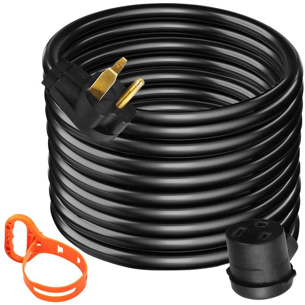 VEVOR Welder Extension Cord 40 Amp 50 ft. 250-Volt 8-Gauge 3-Prong Welding Power Cord with NEMA 6-50 Plug HJLJQ8-3-50FTYCX1V1