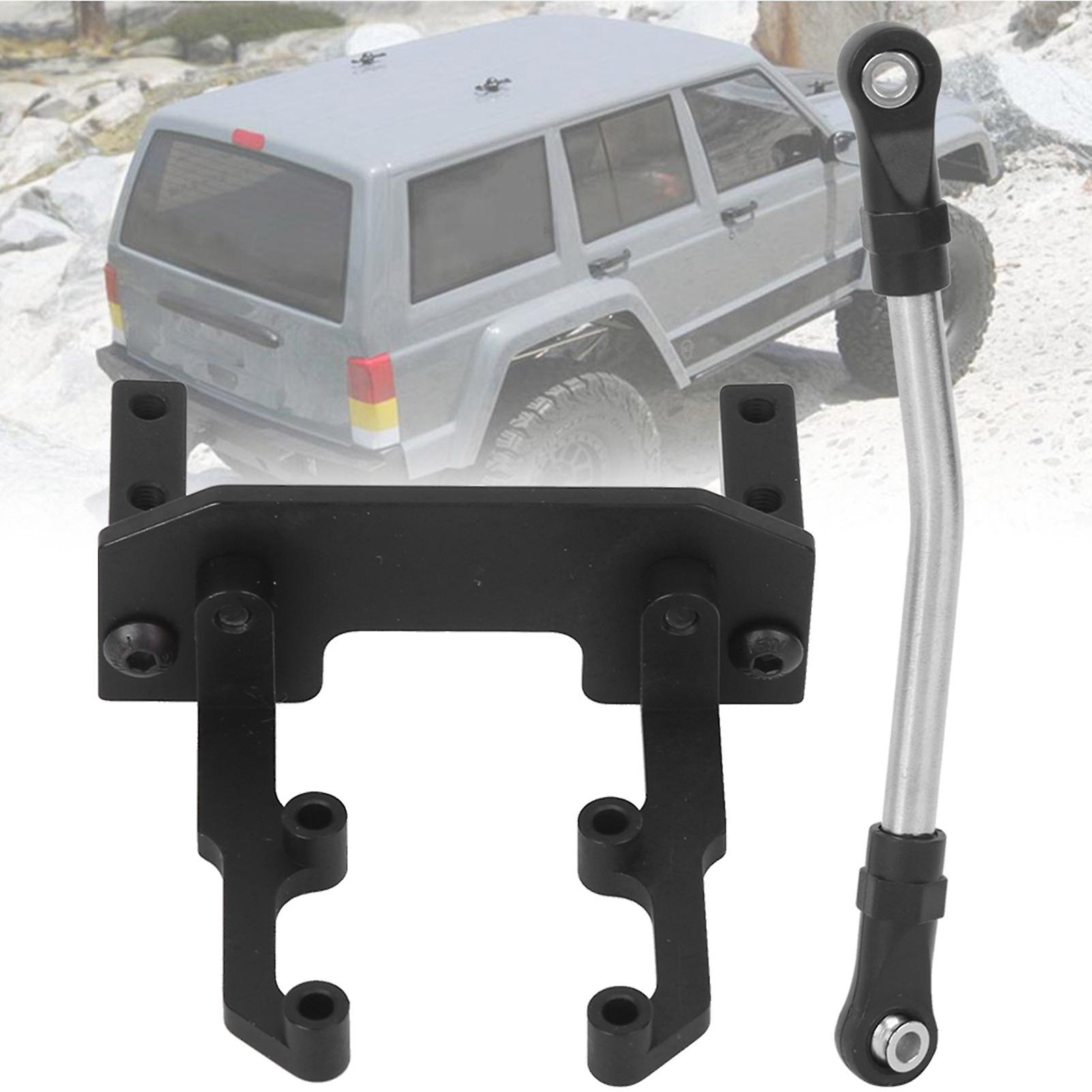 Metal Servo Mounting Bracket With Tie Rod Rc Car Part For Axial Scx10 Ii 90046 1/10 Rc Car