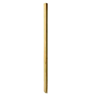 WeatherShield 2 in. x 2 in. x 42 in. Wood Pressure-Treated Mitered 1-End B1E Baluster (16-Pack) 186709