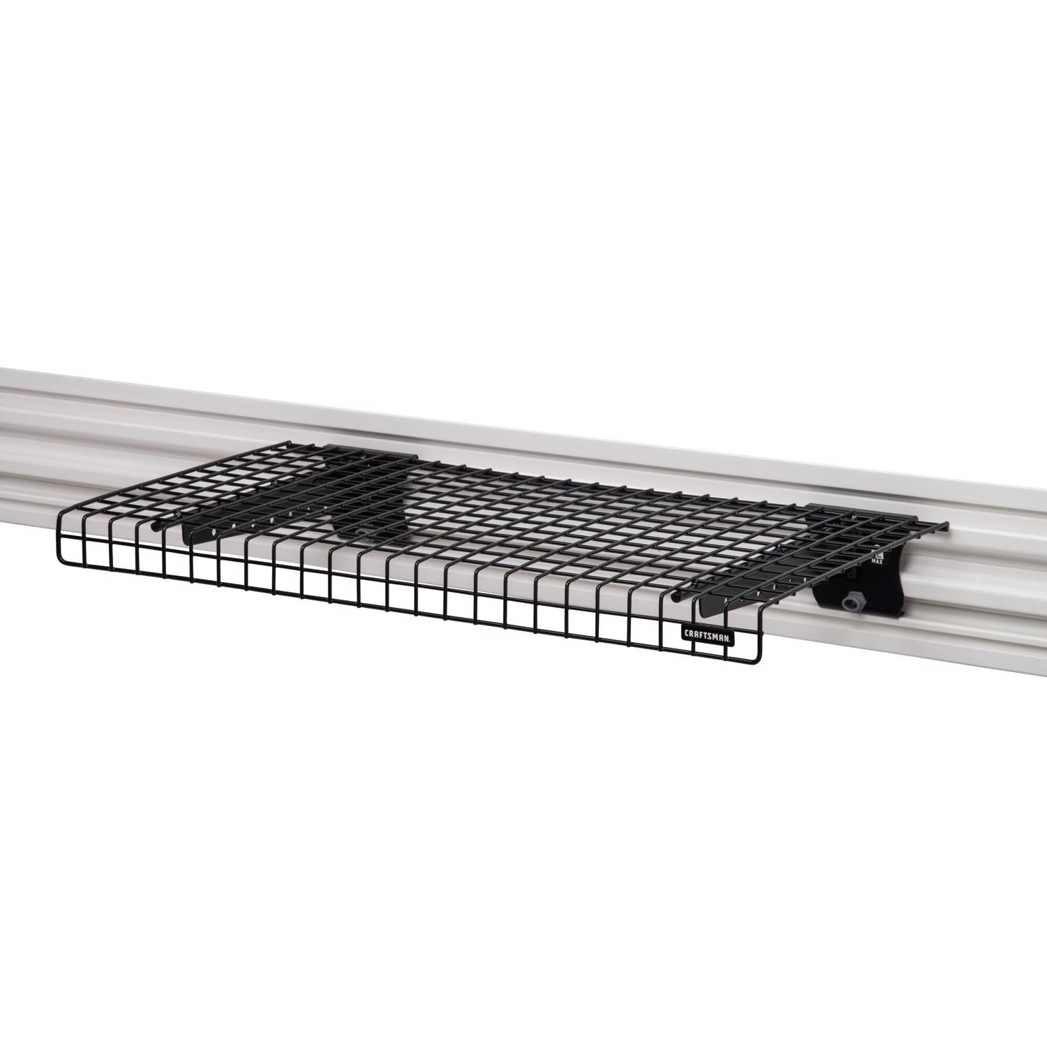 Craftsman VersaTrack 3 in. H X 23 in. W X 12 in. D Steel Open-Wire Shelf