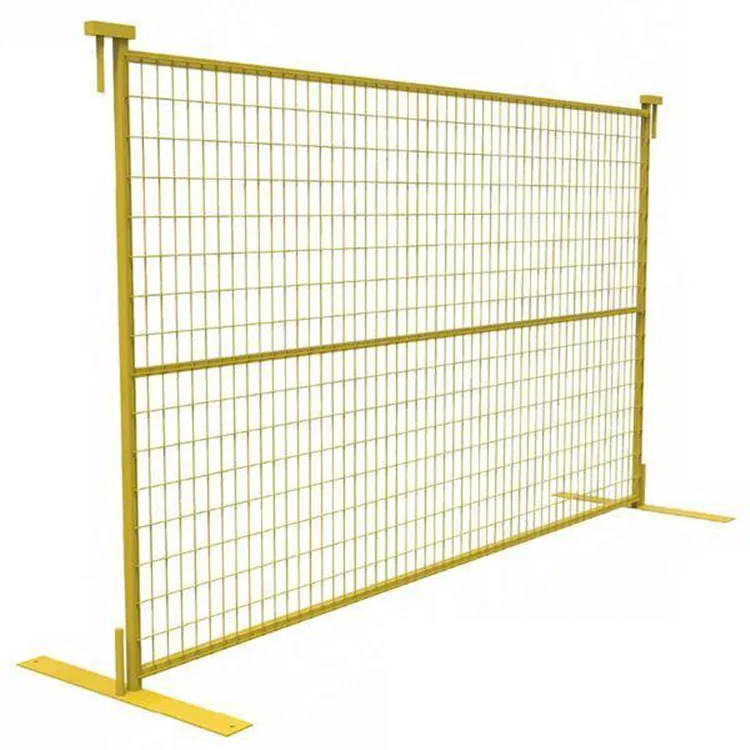 Factory direct supply galvanized metal construction temporary fence heras fencing for UK market