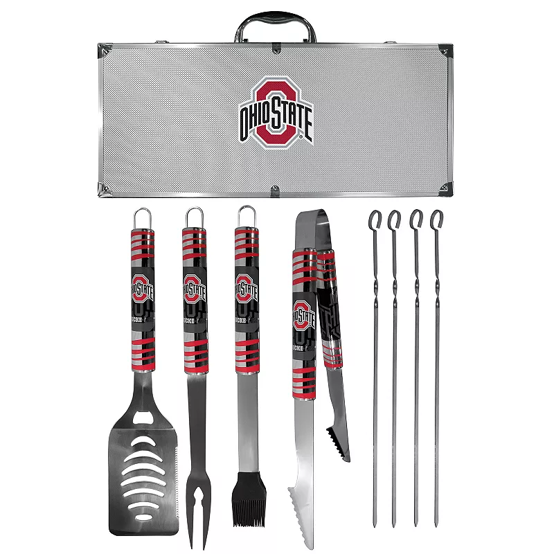 Ohio State Buckeyes Tailgater 8-Piece BBQ Grill Set