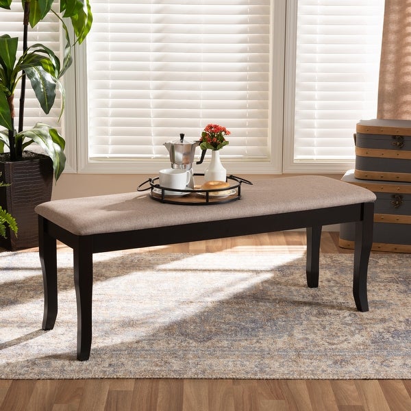 Cornelie Modern and Contemporary Transitional Dining Bench