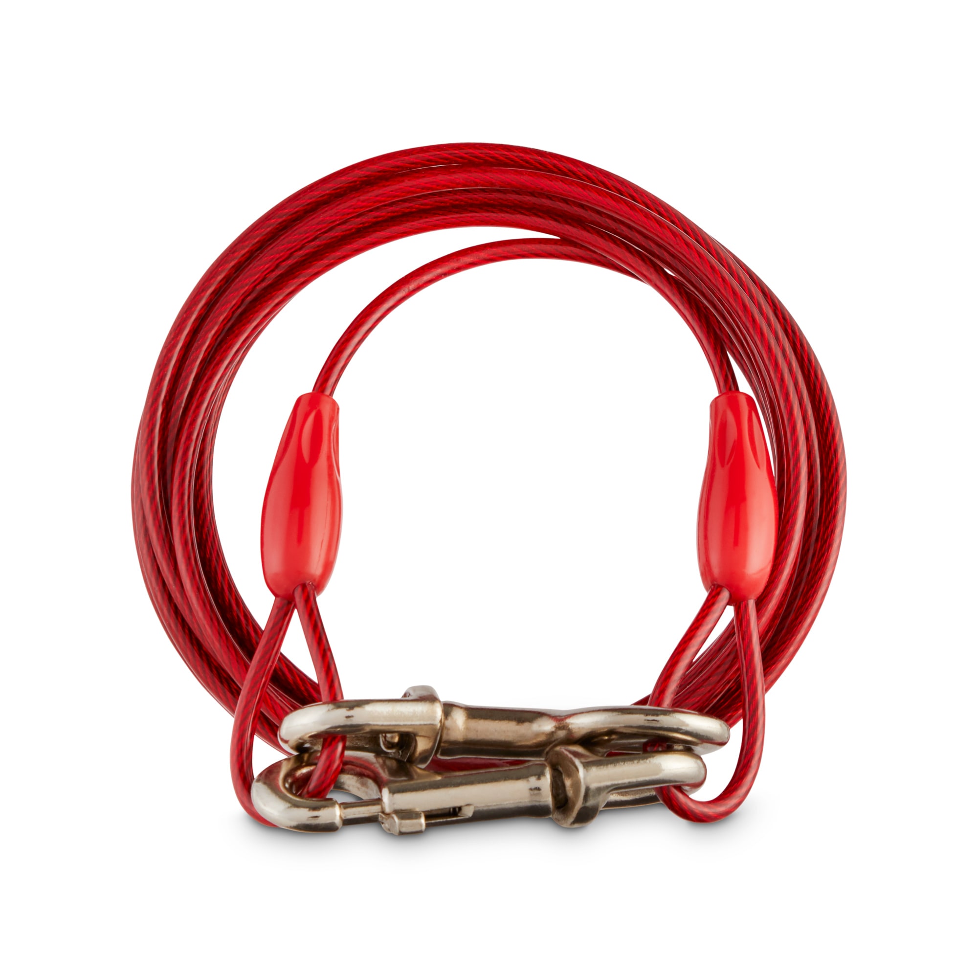 EveryYay Stretch Your Legs Free-To-Flex Tie-Out Cable， For Dogs up to 100 lbs.， 15 ft.， Small