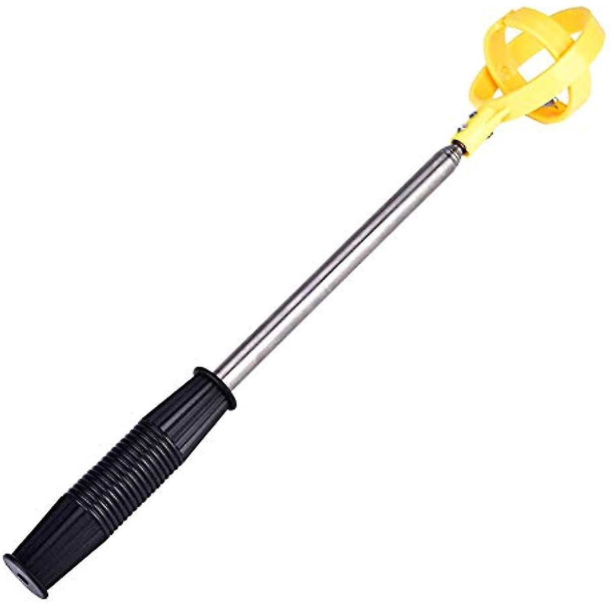 Ball Retriever Telescopic Practical Ball Pick Up Picker Pick Up Tool Device Retriever Scoop Ball Accessories (yellow)