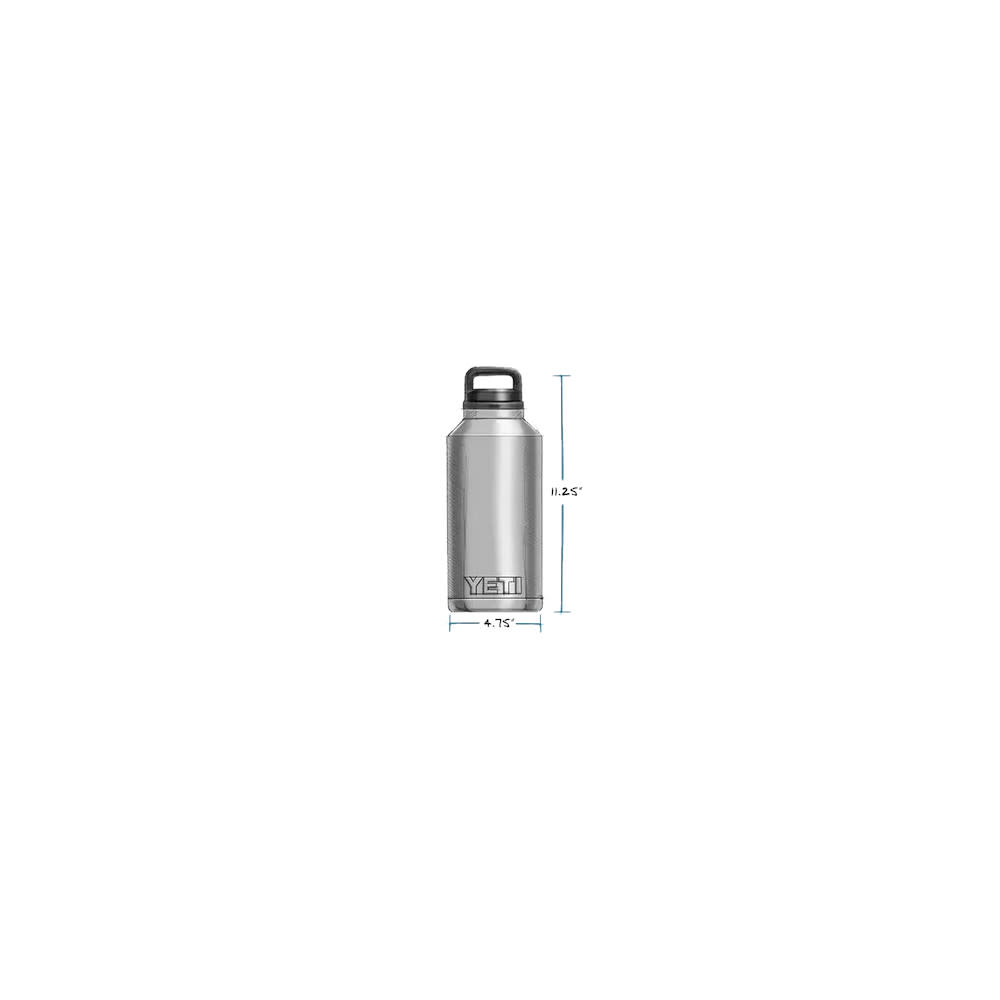 Yeti Rambler 64oz Bottle White with Chug Cap ;