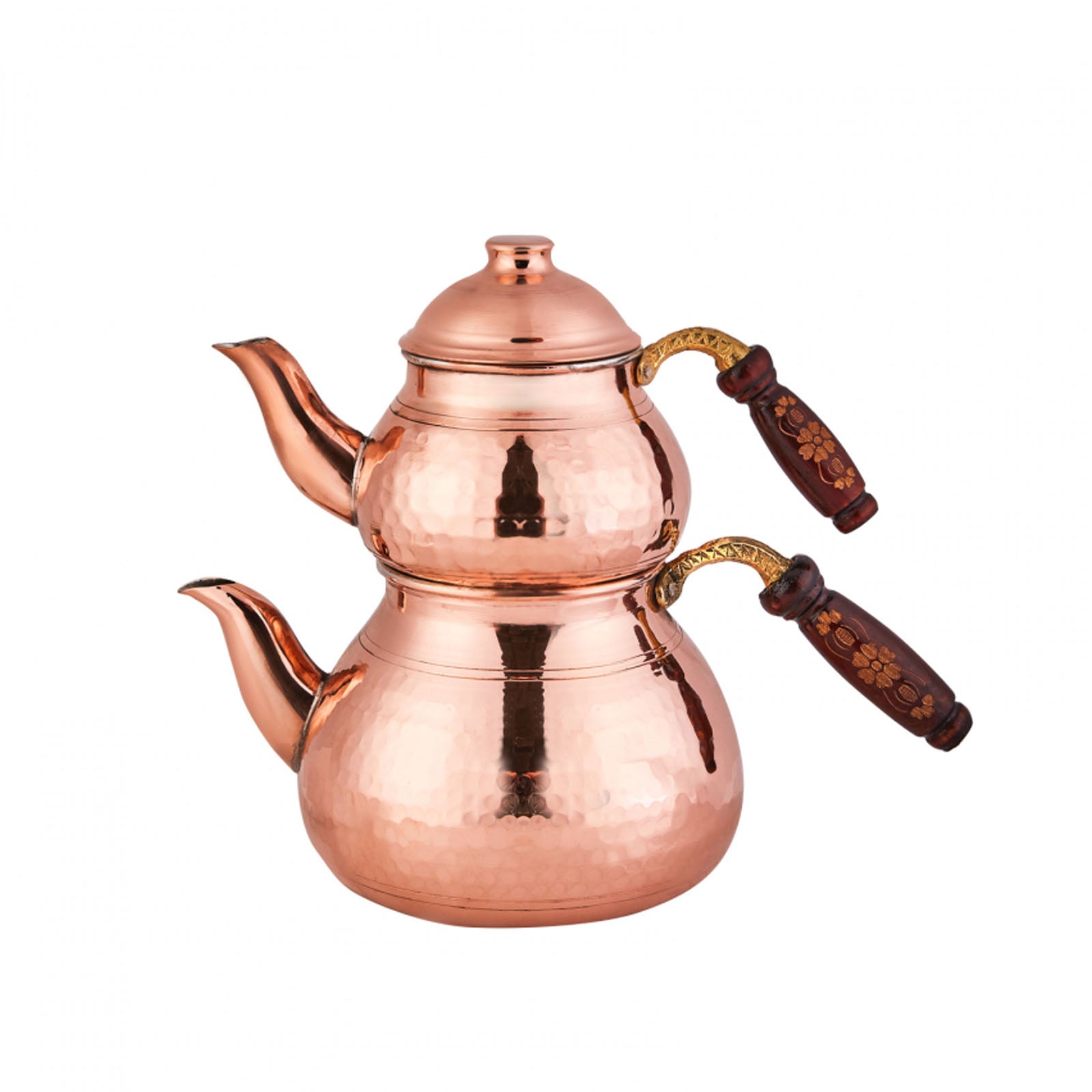 Karaca Nish Copper New Copper Teapot Set 153.03.07.9114