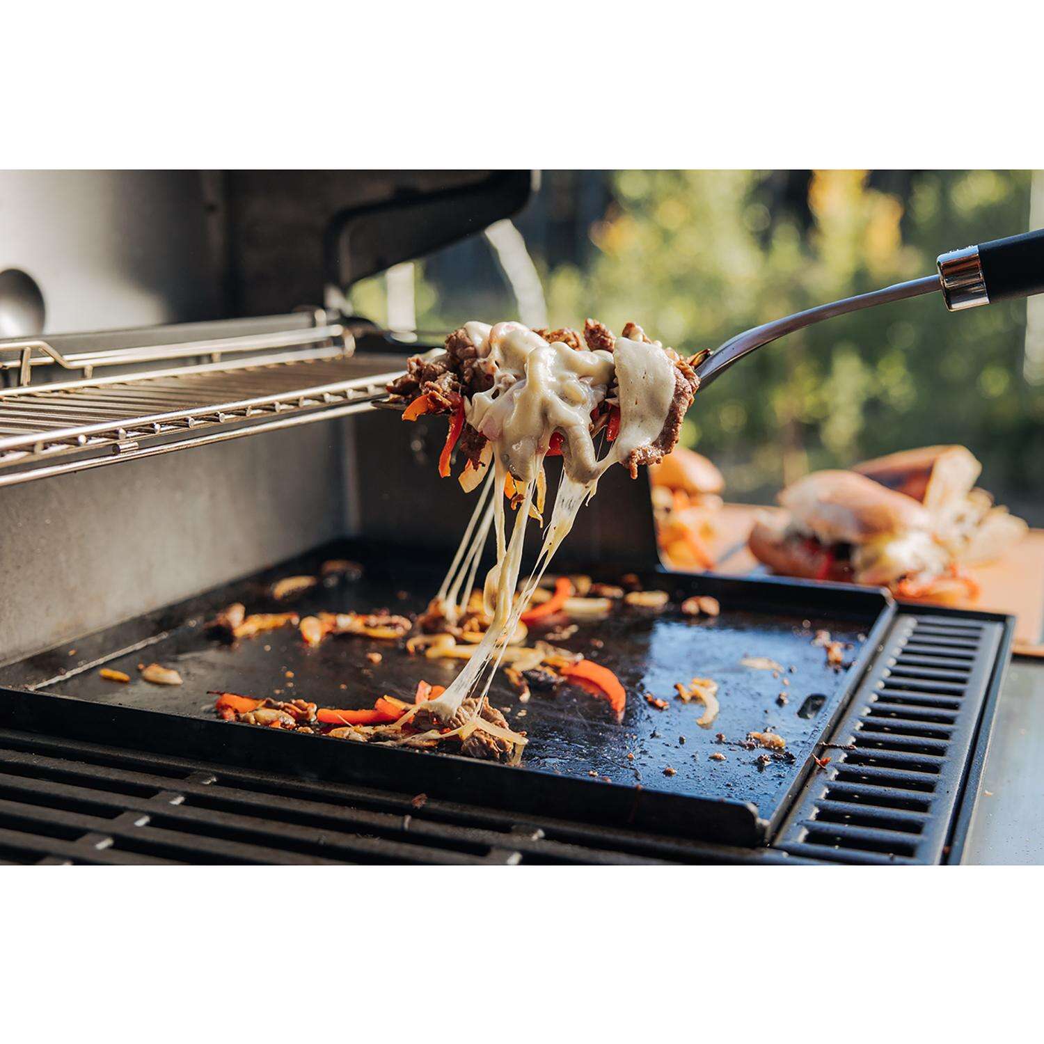 Weber Crafted Carbon Steel Grill Top Griddle 17 in. L 1 pk