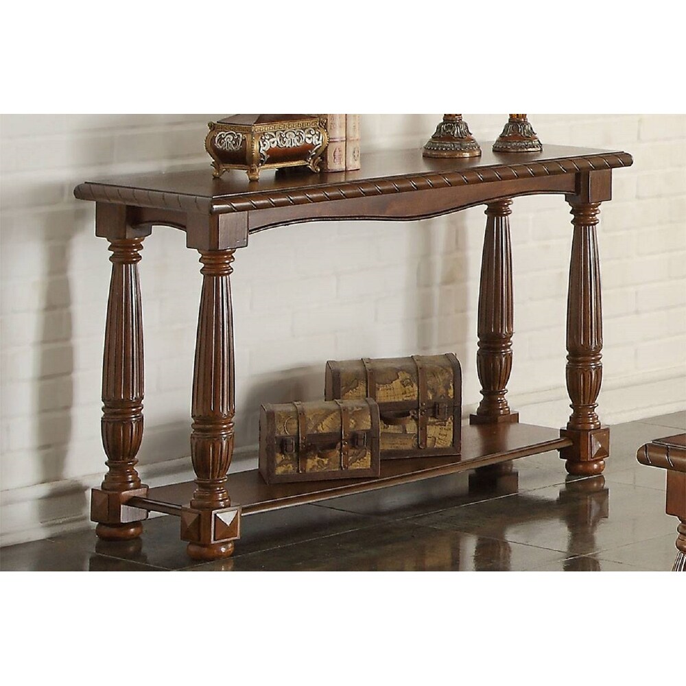 Wooden Brown Console Table