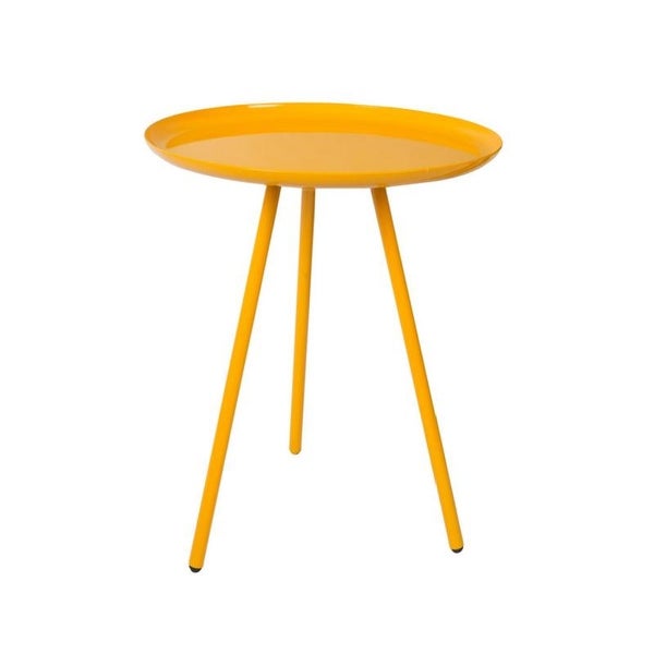 DF Frost Tangerine Tripod Side Table