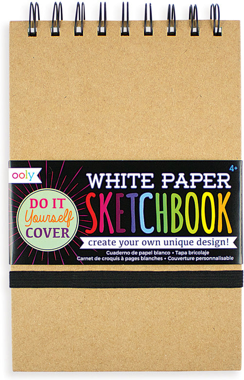 White Paper Sketchbook - Small