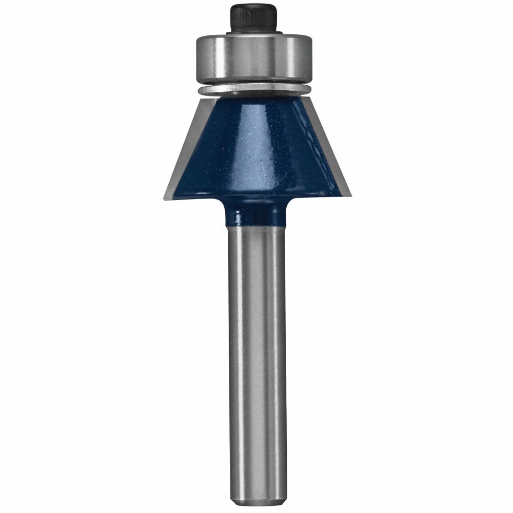 Bosch 25 x 7/16 In. Carbide-Tipped 2-Flute Bevel Trim Bit 85438M from Bosch