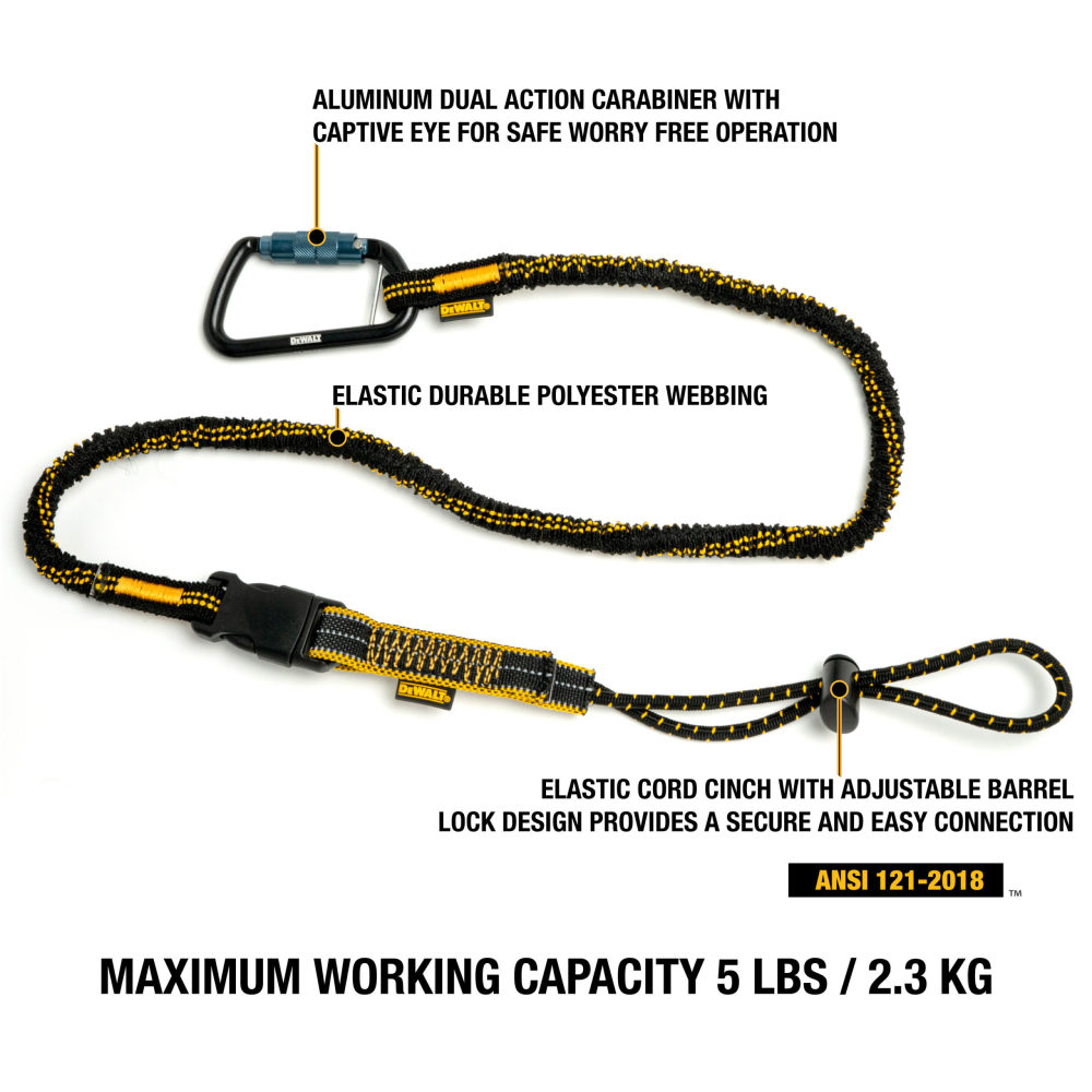 DW Quick Connect Tool Lanyard 5 lb DXDP710501 from DW