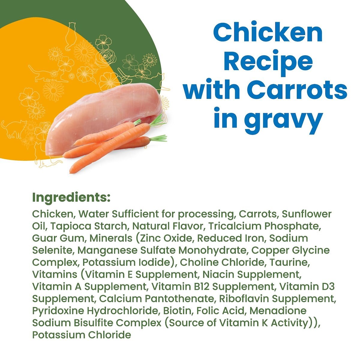 Almo Nature Complete Chicken Recipe with Carrots Grain-Free Canned Cat Food