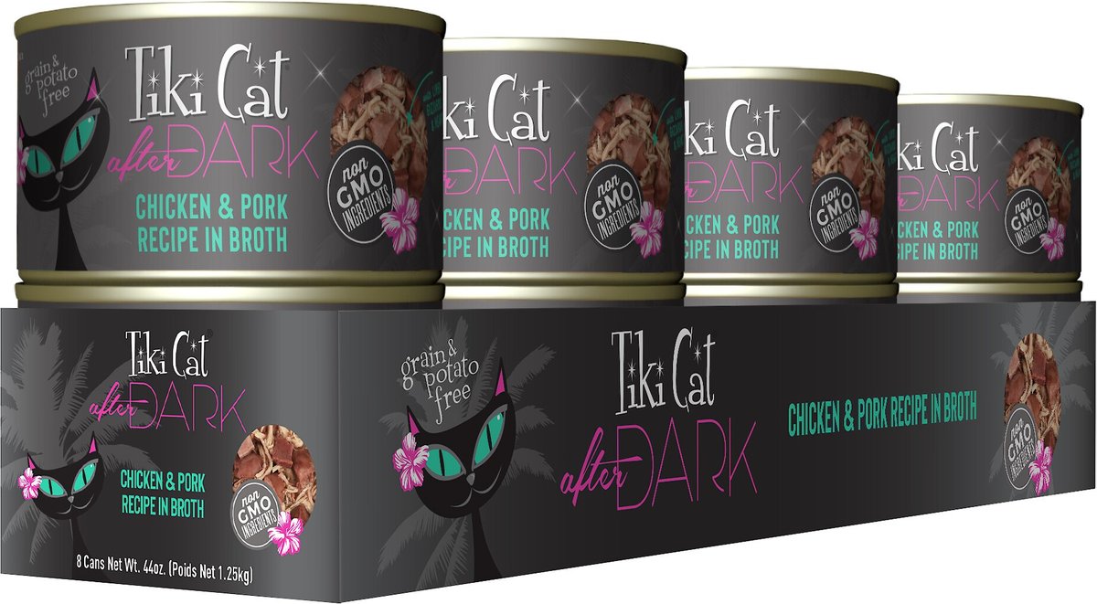 Tiki Cat After Dark Chicken and Pork Canned Cat Food