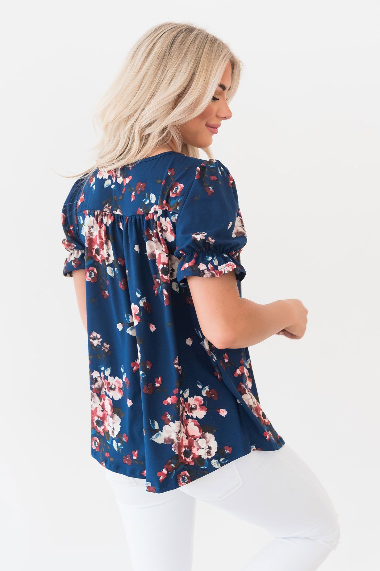 Believe in Forever Modest Blouse