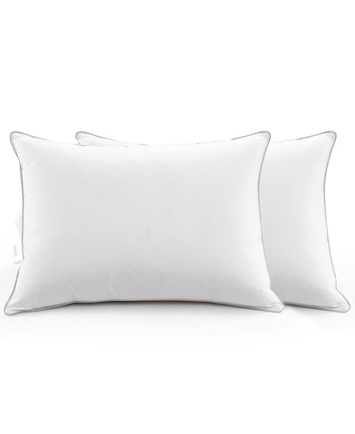 Cheer Collection 4-Pack of Down Alternative Pillows， Standard