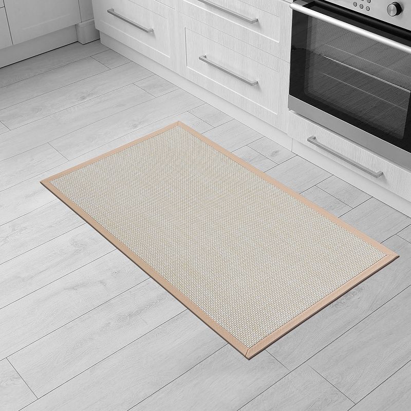 World Rug Gallery Basketweave Anti-Fatigue Mat