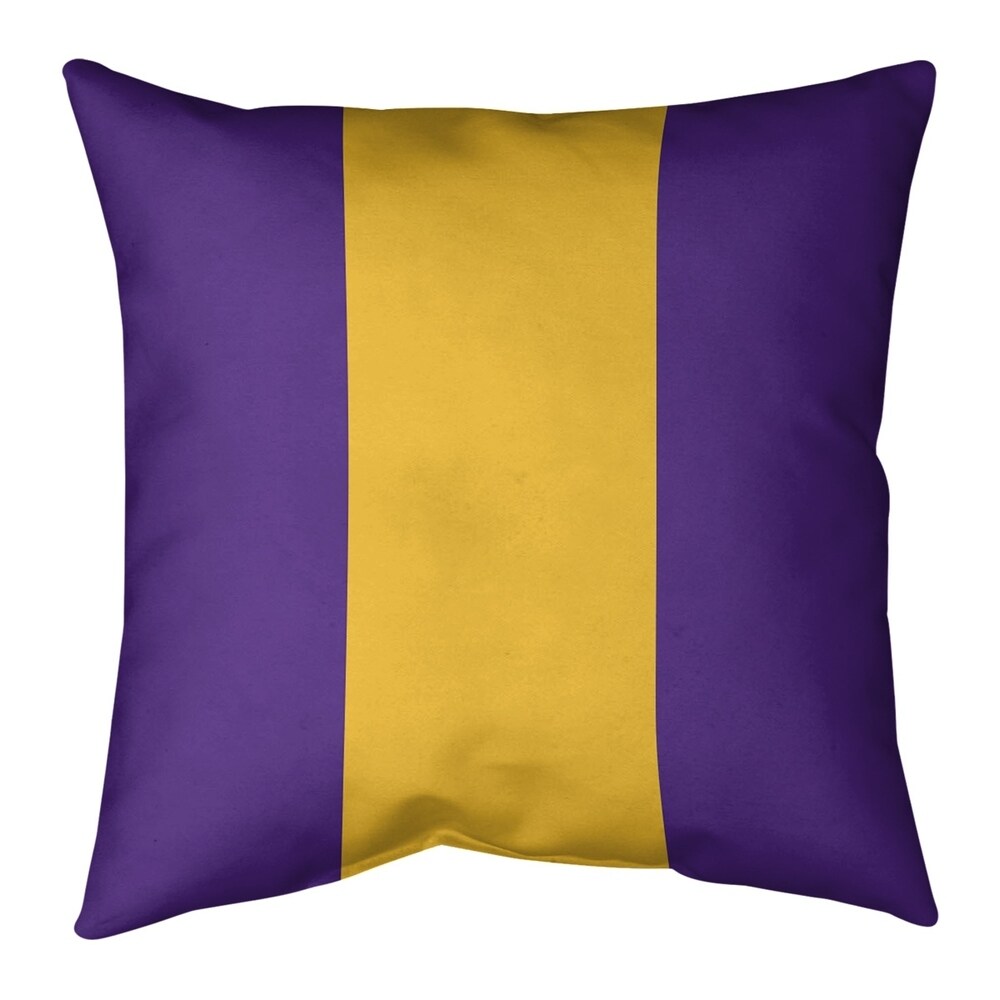 Minnesota Minnesota Football Stripes Floor Pillow   Standard