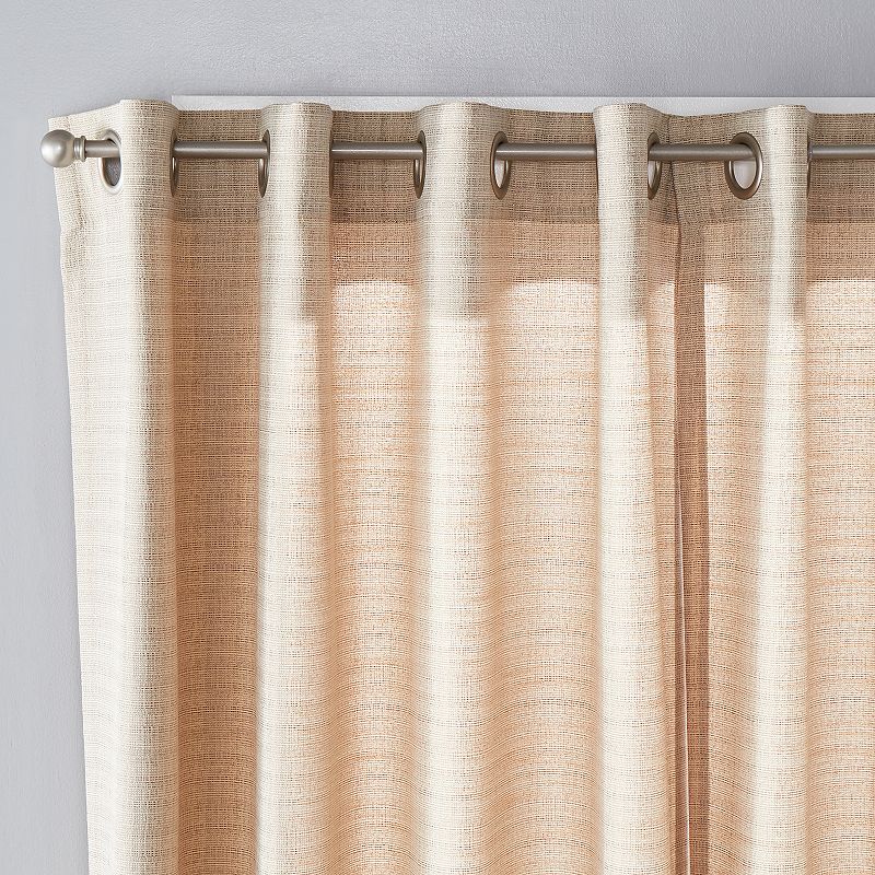 Saturday Knight， Ltd. 1-panel SunSafe Maeve Window Curtain